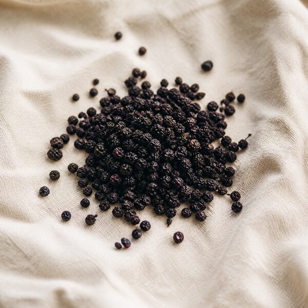 Dried elderberries